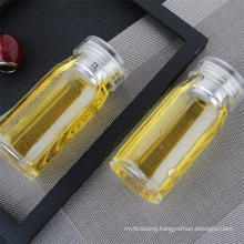 High-Quality Heat-Resistant Borosilicate Glass Bottle with Lid 300ml 400ml 500ml 550ml